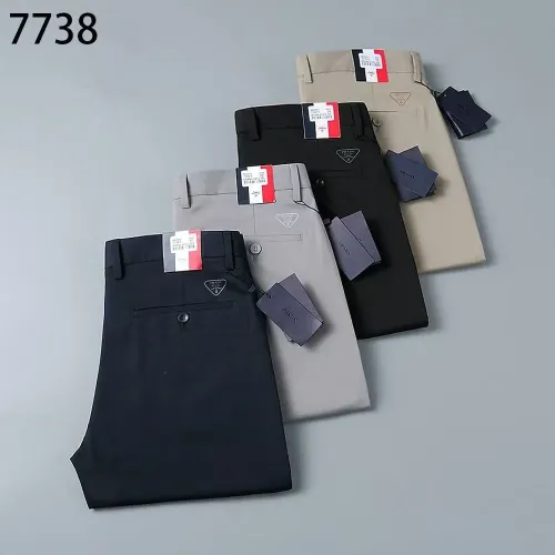 Replica Prada Pants For Men #1420494 $42.00 USD for Wholesale