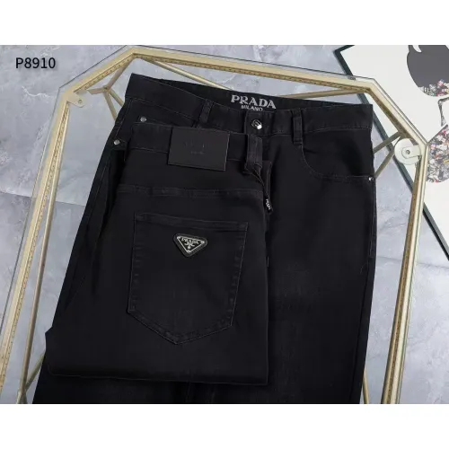 Replica Prada Jeans For Men #1420526 $45.00 USD for Wholesale