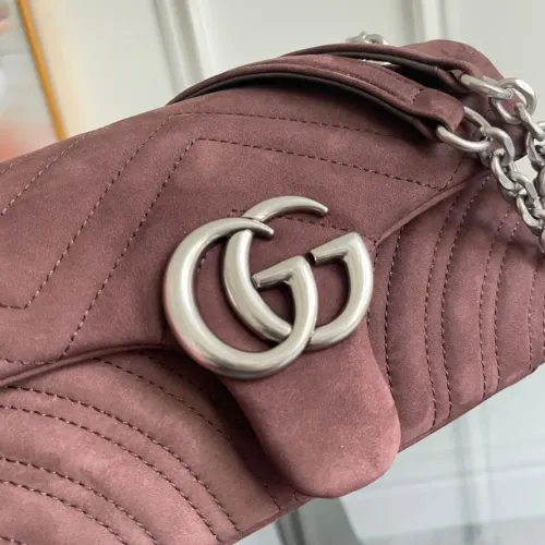 Replica Gucci AAA Quality Shoulder Bags For Women #1420555 $195.00 USD for Wholesale