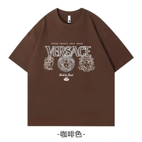 Cheap Versace T-Shirts Short Sleeved For Unisex #1420577, $$34.00 USD On Versace T-Shirts