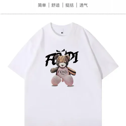 Cheap Fendi T-Shirts Short Sleeved For Unisex #1420582, $$34.00 USD On Fendi T-Shirts