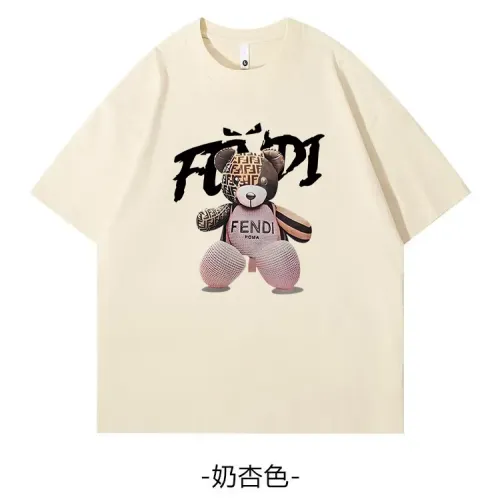 Cheap Fendi T-Shirts Short Sleeved For Unisex #1420586, $$34.00 USD On Fendi T-Shirts