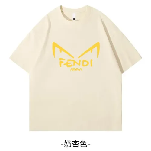 Cheap Fendi T-Shirts Short Sleeved For Unisex #1420639, $$34.00 USD On Fendi T-Shirts