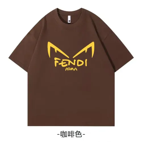 Cheap Fendi T-Shirts Short Sleeved For Unisex #1420640, $$34.00 USD On Fendi T-Shirts