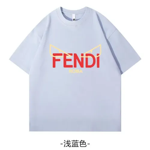 Cheap Fendi T-Shirts Short Sleeved For Unisex #1420650, $$34.00 USD On Fendi T-Shirts