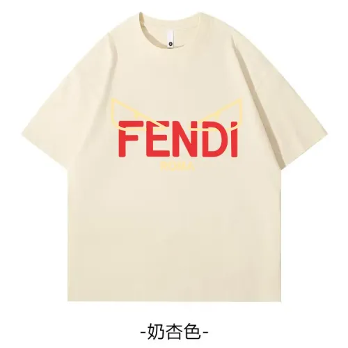 Cheap Fendi T-Shirts Short Sleeved For Unisex #1420651, $$34.00 USD On Fendi T-Shirts