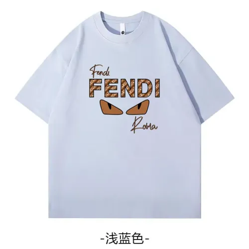 Cheap Fendi T-Shirts Short Sleeved For Unisex #1420662, $$34.00 USD On Fendi T-Shirts