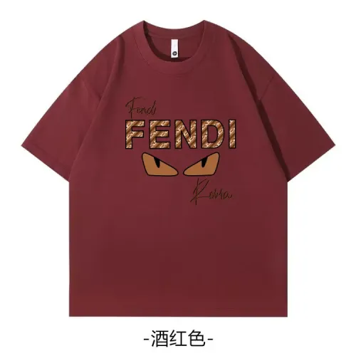 Cheap Fendi T-Shirts Short Sleeved For Unisex #1420665, $$34.00 USD On Fendi T-Shirts