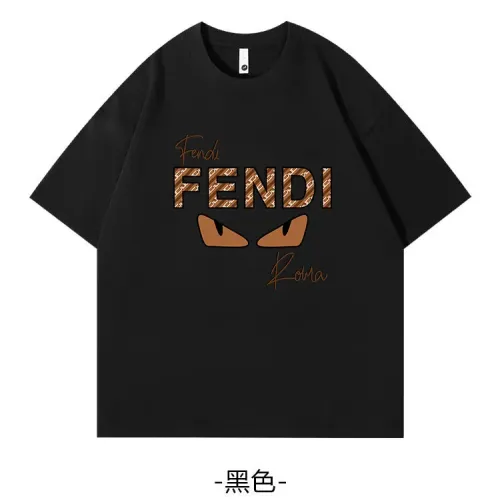 Cheap Fendi T-Shirts Short Sleeved For Unisex #1420666, $$34.00 USD On Fendi T-Shirts