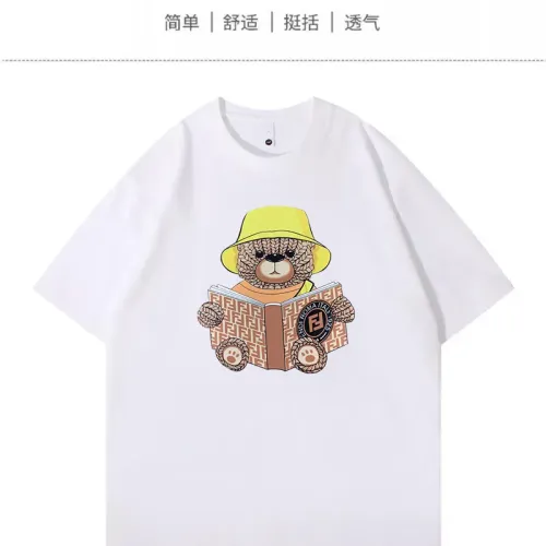 Cheap Fendi T-Shirts Short Sleeved For Unisex #1420694, $$34.00 USD On Fendi T-Shirts