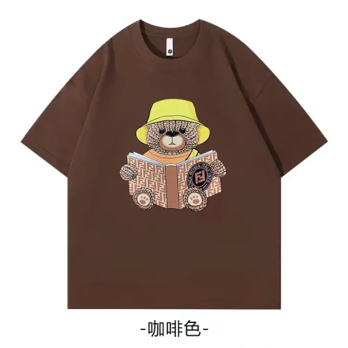 Cheap Fendi T-Shirts Short Sleeved For Unisex #1420697, $$34.00 USD On Fendi T-Shirts