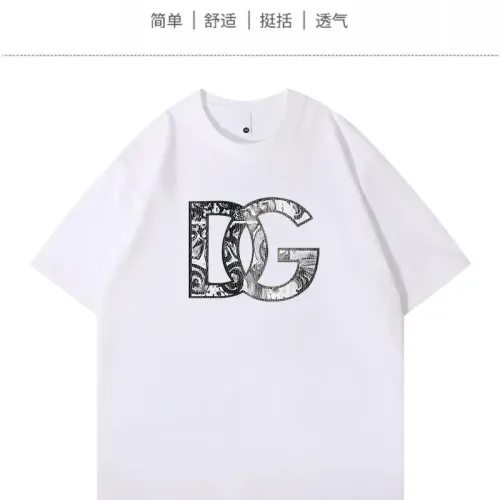 Cheap Dolce &amp; Gabbana D&amp;G T-Shirts Short Sleeved For Unisex #1420740, $$34.00 USD On Dolce &amp; Gabbana D&amp;G T-Shirts