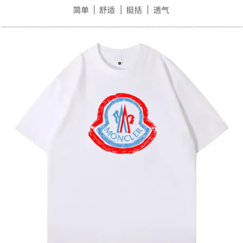 Cheap Moncler T-Shirts Short Sleeved For Unisex #1420776, $$34.00 USD On Moncler T-Shirts