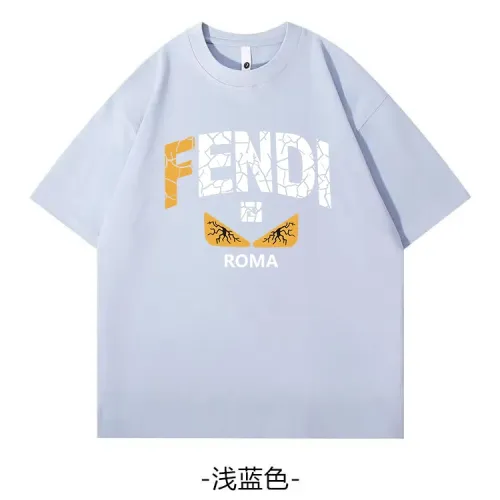 Cheap Fendi T-Shirts Short Sleeved For Unisex #1420801, $$34.00 USD On Fendi T-Shirts