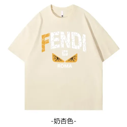 Cheap Fendi T-Shirts Short Sleeved For Unisex #1420802, $$34.00 USD On Fendi T-Shirts