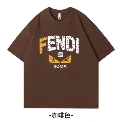 Cheap Fendi T-Shirts Short Sleeved For Unisex #1420803, $$34.00 USD On Fendi T-Shirts