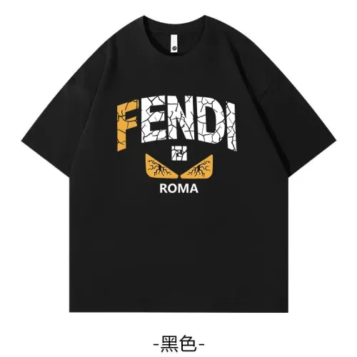 Cheap Fendi T-Shirts Short Sleeved For Unisex #1420805, $$34.00 USD On Fendi T-Shirts