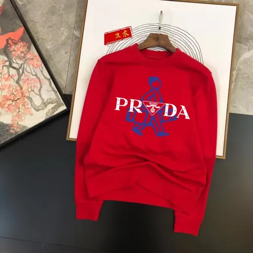 Cheap Prada Hoodies Long Sleeved For Men #1420895, $$48.00 USD On Prada Hoodies