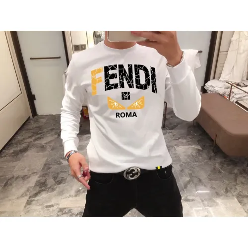 Cheap Fendi Hoodies Long Sleeved For Men #1421010, $$48.00 USD On Fendi Hoodies