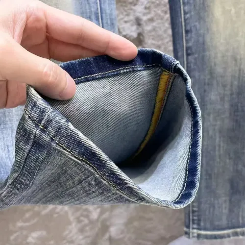 Replica Fendi Jeans For Men #1421204 $68.00 USD for Wholesale