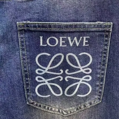 Replica LOEWE Jeans For Men #1421216 $68.00 USD for Wholesale