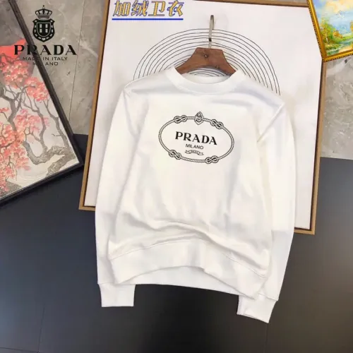 Cheap Prada Hoodies Long Sleeved For Men #1421232, $$45.00 USD On Prada Hoodies