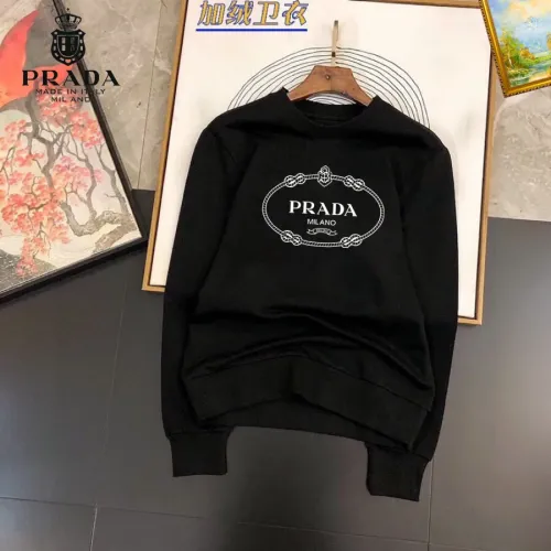 Cheap Prada Hoodies Long Sleeved For Men #1421233, $$45.00 USD On Prada Hoodies