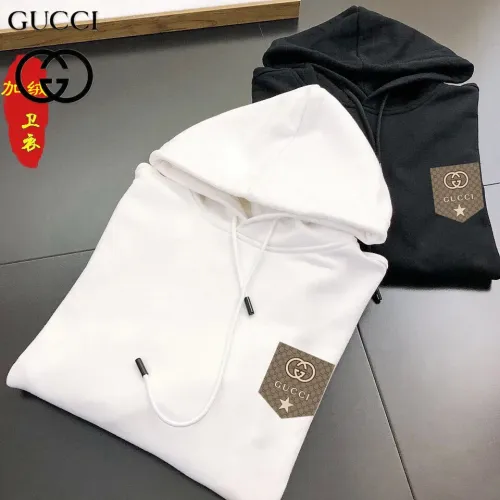 Replica Gucci Hoodies Long Sleeved For Men #1421275 $45.00 USD for Wholesale