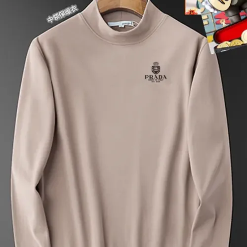 Cheap Prada T-Shirts Long Sleeved For Men #1421420, $$40.00 USD On Prada T-Shirts
