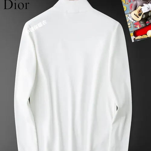 Replica Christian Dior T-Shirts Long Sleeved For Men #1421429 $40.00 USD for Wholesale