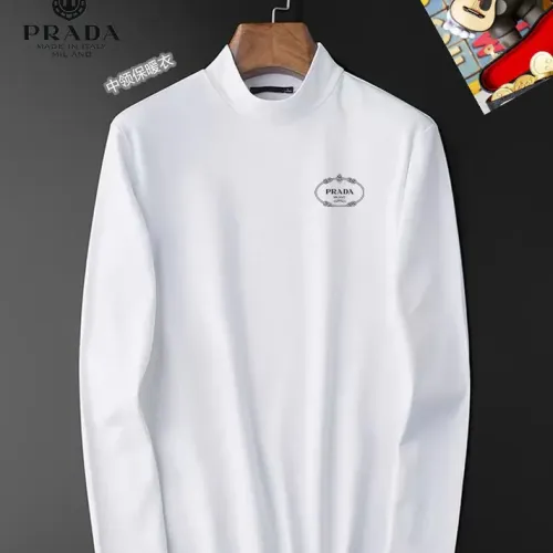 Cheap Prada T-Shirts Long Sleeved For Men #1421454, $$40.00 USD On Prada T-Shirts