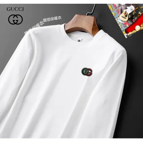 Replica Gucci T-Shirts Long Sleeved For Men #1421463 $40.00 USD for Wholesale
