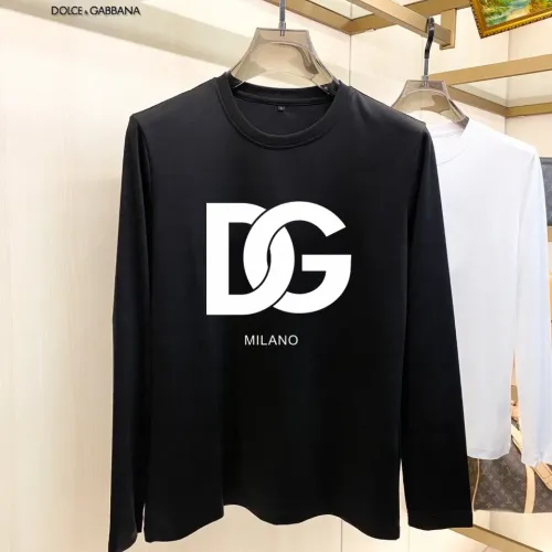 Cheap Dolce &amp; Gabbana D&amp;G T-Shirts Long Sleeved For Unisex #1421515, $$34.00 USD On Dolce &amp; Gabbana D&amp;G T-Shirts