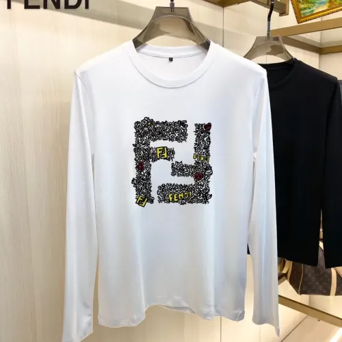 Cheap Fendi T-Shirts Long Sleeved For Unisex #1421544, $$34.00 USD On Fendi T-Shirts