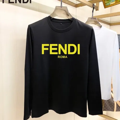 Cheap Fendi T-Shirts Long Sleeved For Unisex #1421548, $$34.00 USD On Fendi T-Shirts