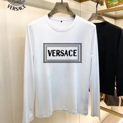 Cheap Versace T-Shirts Long Sleeved For Unisex #1421567, $$34.00 USD On Versace T-Shirts