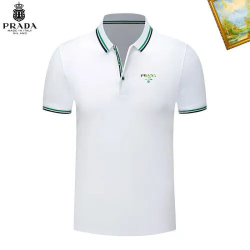 Cheap Prada T-Shirts Short Sleeved For Men #1421605, $$29.00 USD On Prada T-Shirts