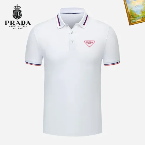 Cheap Prada T-Shirts Short Sleeved For Men #1421679, $$29.00 USD On Prada T-Shirts
