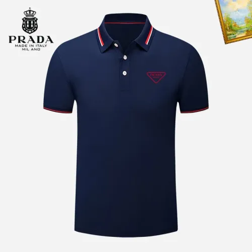 Cheap Prada T-Shirts Short Sleeved For Men #1421682, $$29.00 USD On Prada T-Shirts