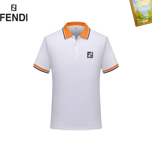 Cheap Fendi T-Shirts Short Sleeved For Men #1421703, $$29.00 USD On Fendi T-Shirts