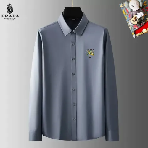 Cheap Prada Shirts Long Sleeved For Men #1421759, $$40.00 USD On Prada Shirts