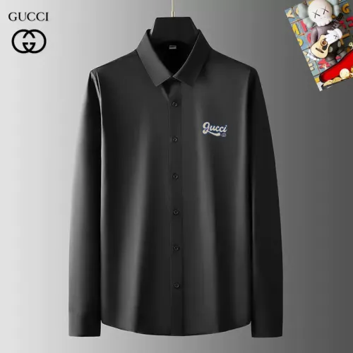 Cheap Gucci Shirts Long Sleeved For Men #1421764, $$40.00 USD On Gucci Shirts