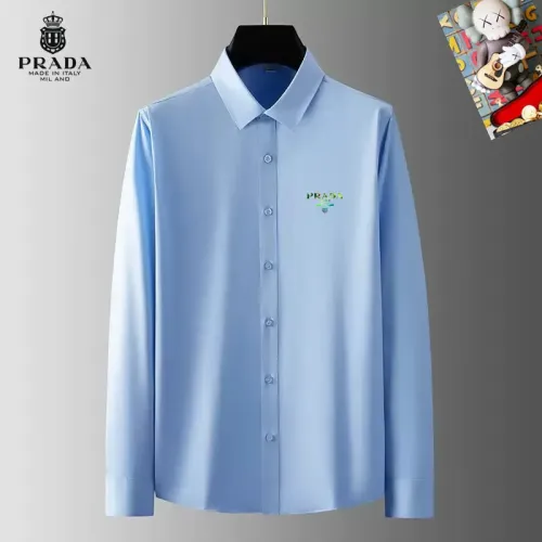 Cheap Prada Shirts Long Sleeved For Men #1421774, $$40.00 USD On Prada Shirts