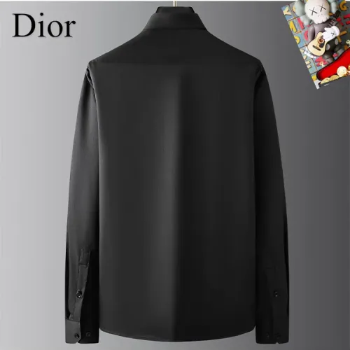 Replica Christian Dior Shirts Long Sleeved For Men #1421807 $40.00 USD for Wholesale