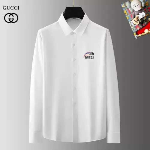 Cheap Gucci Shirts Long Sleeved For Men #1421840, $$40.00 USD On Gucci Shirts
