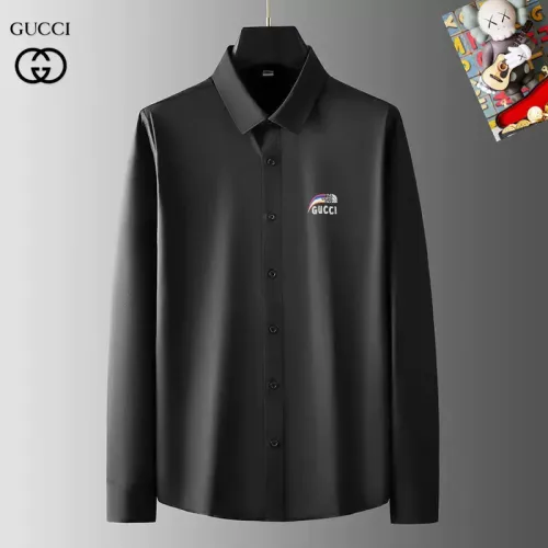 Cheap Gucci Shirts Long Sleeved For Men #1421843, $$40.00 USD On Gucci Shirts