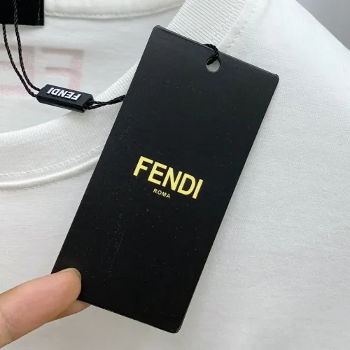 Replica Fendi T-Shirts Short Sleeved For Men #1421903 $68.00 USD for Wholesale