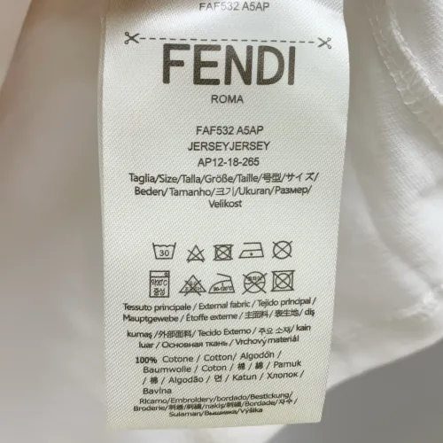 Replica Fendi T-Shirts Short Sleeved For Men #1421903 $68.00 USD for Wholesale