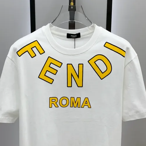 Replica Fendi T-Shirts Short Sleeved For Men #1421905 $68.00 USD for Wholesale