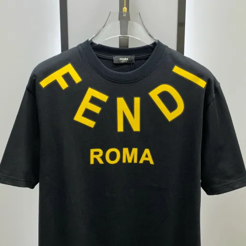 Replica Fendi T-Shirts Short Sleeved For Men #1421906 $68.00 USD for Wholesale